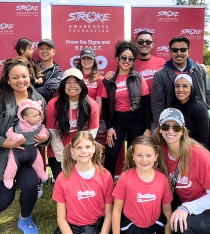 2024 Stroke Walk group